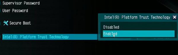 电脑开启tpm2.0方法