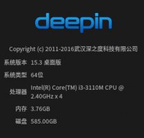 deepin4g内存只有2g显示原因及解决教程