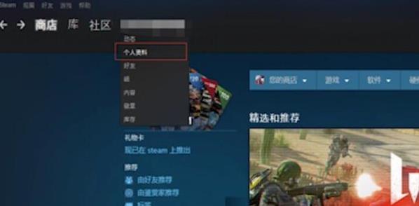 steam个人资料链接在哪里看详细教程
