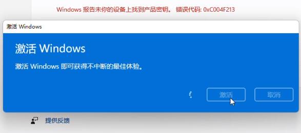 数字权利激活win11的方法