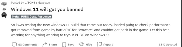 win11玩游戏封号解决教程