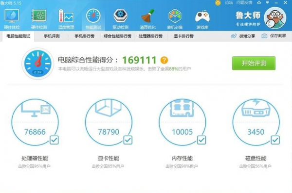 RX460评测跑分参数介绍