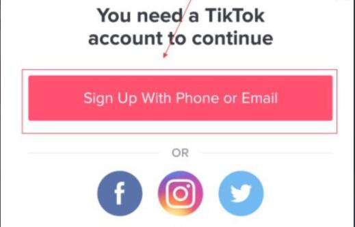 tiktok注册方法