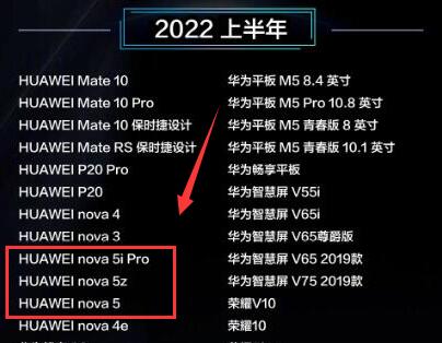 鸿蒙系统nova5升级时间介绍