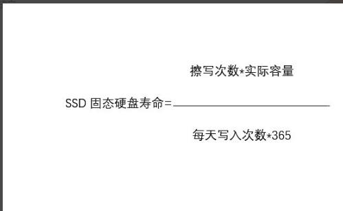固态硬盘寿命算法方法