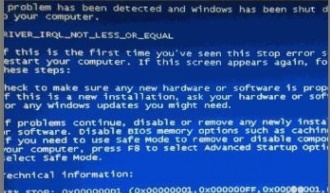蓝屏代码0x0000001解决教程