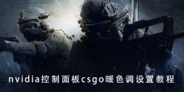 csgo暖色调怎么调 nvidia控制面板csgo暖色调设置方法