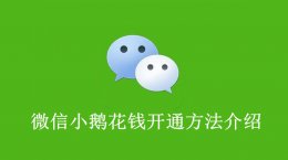 微信小鹅花钱开通条件 微信小鹅花钱开通教程介绍