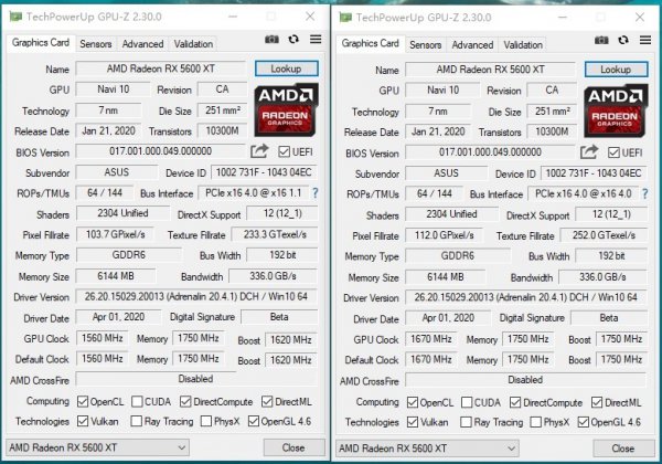 ROG STRIX RX5600XT O6G GAMING评测 全方位测试
