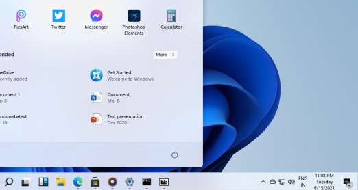 win11任务栏透明设置的教程