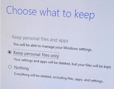 升级win11保留文件的教程