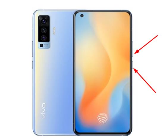 vivo x50快速截屏教程