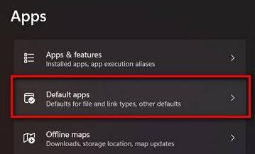 win11默认应用设置方法