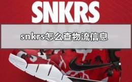 snkrs怎么查看物流 snkrs怎么查物流信息
