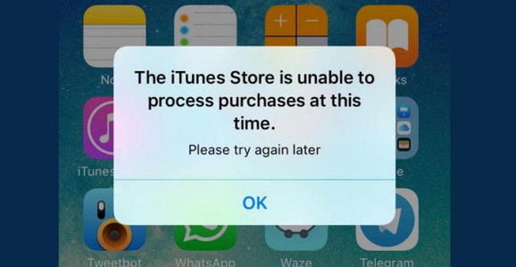 itunesstore目前无法处理您的购买解决教程