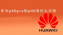 华为p40和p40pro+区别 华为p40pro和p40有什么不同
