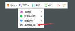 todesk隐私屏启用方法 todesk远程控制能不能隐藏