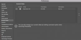 mac cs6不能打开暂存盘文件解决教程