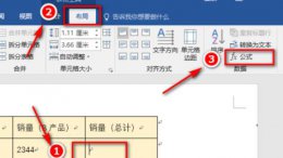 word求和怎么设置 word求和功能使用教程