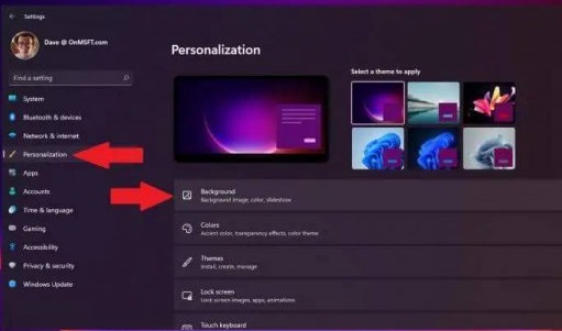 win11改桌面背景详细方法