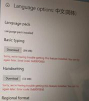 win11中文输入法安装失败解决方法 windows11输入法出现问题,无法安装此功能