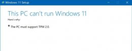 win11安装提示tpm2.0解决方法