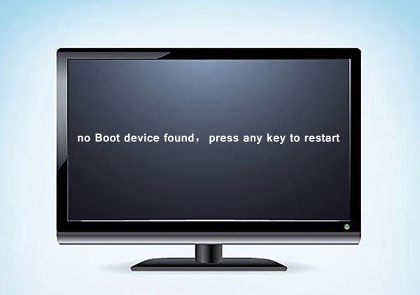 no boot device found修复方法