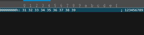 ultraedit字符内码查看方法