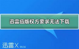 迅雷应版权方要求无法下载解决教程 迅雷提示应版权方要求无法下载怎么办