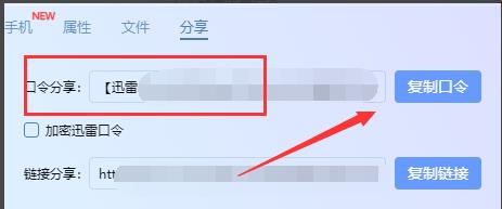 迅雷口令手机端使用教程
