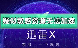迅雷识别敏感资源怎么办 迅雷疑似敏感资源无法加速怎么解决