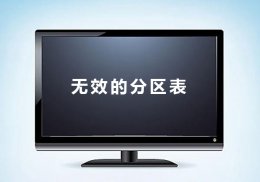 分区无效怎么处理 无效的分区表解决教程