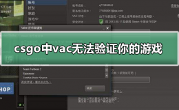 csgo中出现vac无法验证你的游戏 csgo里面出现的vac无法验证是什么意思
