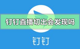 钉钉直播切出去会被发现吗 钉钉直播小窗口会被发现吗