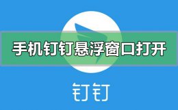钉钉怎样设置悬浮窗口 手机钉钉怎么设置打开悬浮窗口