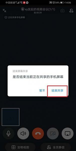 手机钉钉直播报告分屏会显示吗