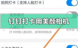 钉钉打卡怎么美颜拍照 钉钉打卡怎么用美颜相机