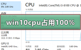 win10系统cpu占用率高 win10系统cpu占用100%