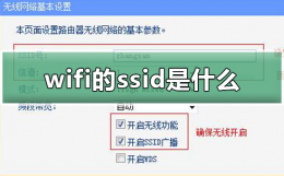 wifi的ssid是什么 wifi网络ssid是什么
