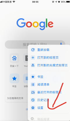谷歌浏览器手机版网页打不开解决教程