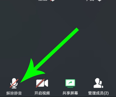 腾讯会议如何设置静音