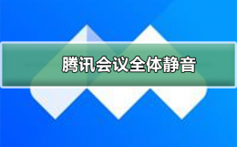 腾讯会议怎么自己静音 腾讯会议全体静音怎么操作