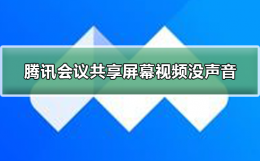 腾讯会议共享屏幕视频没声音 腾讯会议共享屏幕播放视频没声音手机版