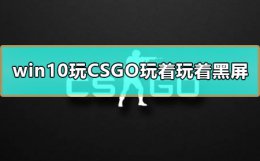 win10系统玩csgo蓝屏 win10玩CSGO玩着玩着黑屏怎么办