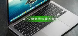 键盘不能输入文字怎么办 win7键盘无法输入文字怎么办