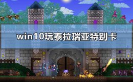 玩泰拉瑞亚很卡 win10玩泰拉瑞亚特别卡怎么解决