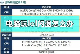 电脑玩lol闪退怎么办 lol游戏中总是闪退怎么办