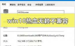 热血无赖闪退win10 win10热血无赖不兼容怎么解决