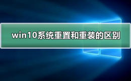 win10系统重置和重装的区别 win10自带的重置系统好用吗