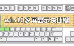win10多屏幕快捷键 win10多屏显示快捷键